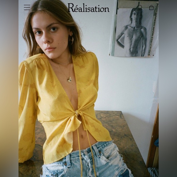 Realization Par Yellow Sunflower Top - Picture 6 of 6